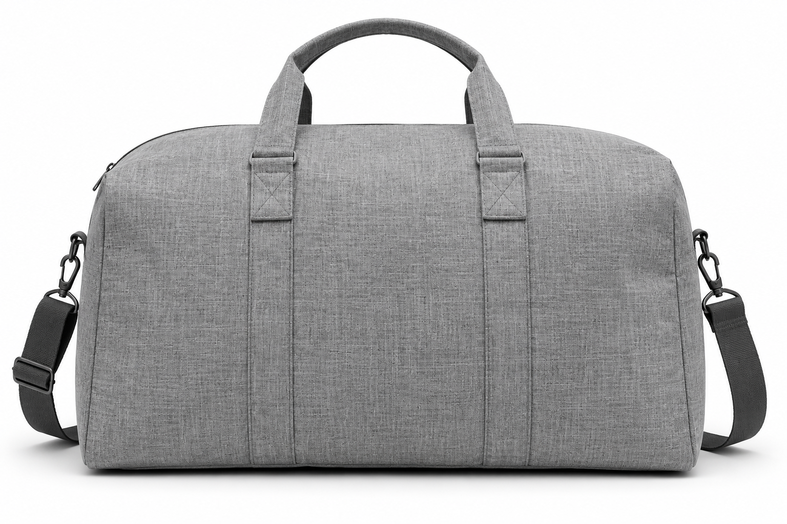 Grey Duffel Bag